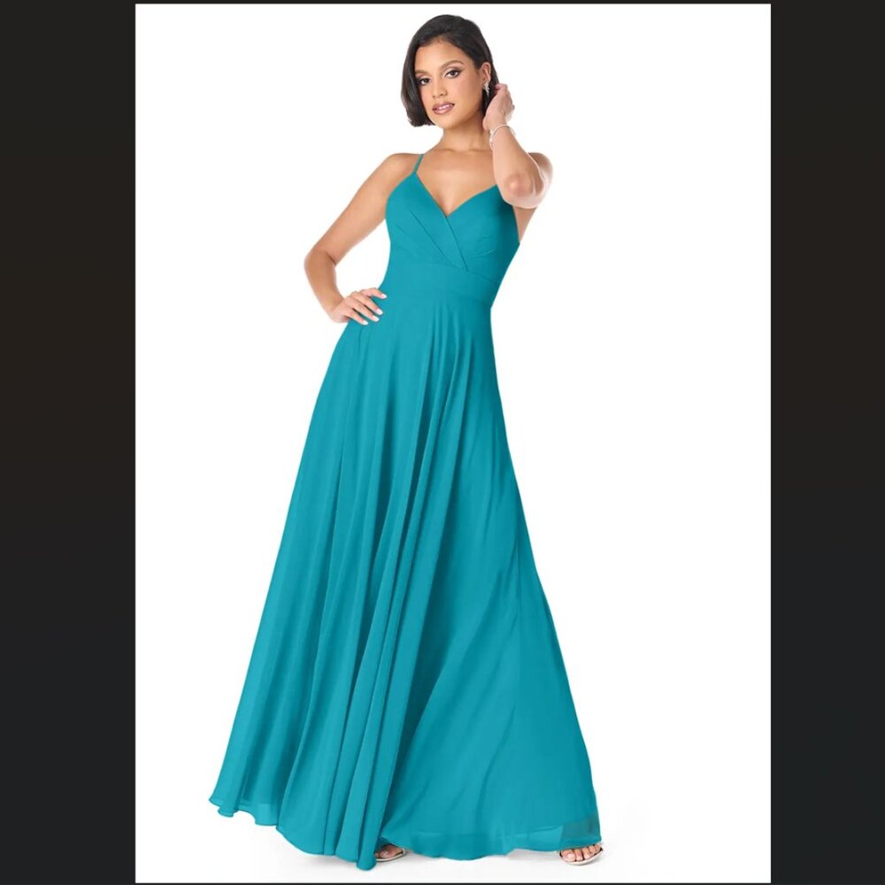 Azazie Avelina Bridesmaid Dress - Jade